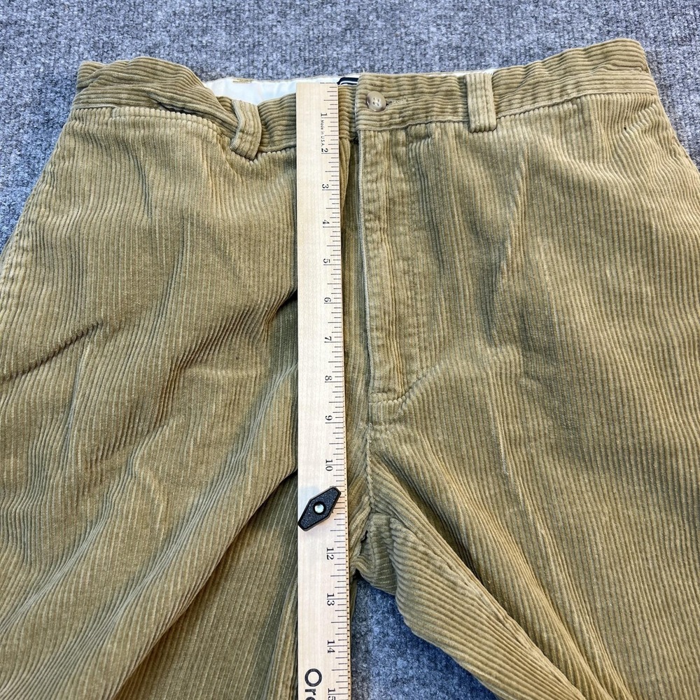 Polo Ralph Lauren Philip Pants Men 34x32 Beige Corduroy Classic Fit Dress(34x30) - Picture 8 of 13